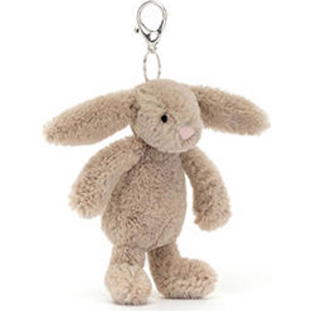 Jellycat Nyckelring - 18x5 cm - Bashful Beige Bunny Väska - Jellycat - One Size - Nyckelring