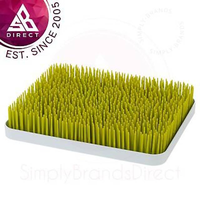 Boon lawn countertop drying rack green