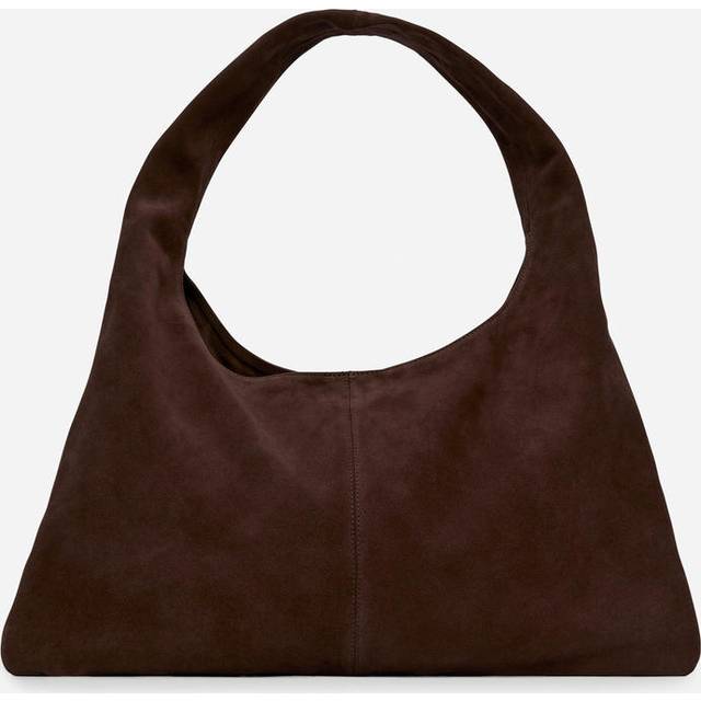ARKET Suede Bag -Brown, ONESIZE