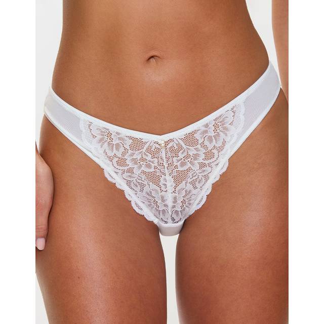 Ann Summers Sexy Lace Brazilian, White 10 - white