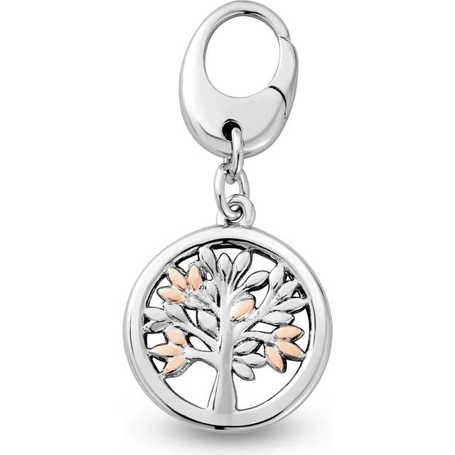 Clogau Tree of Life Insignia Silver Circle Charm