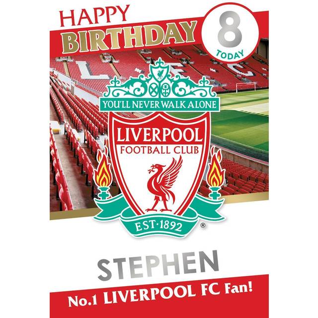 Liverpool FC Anfield Stadium Pop Up Card