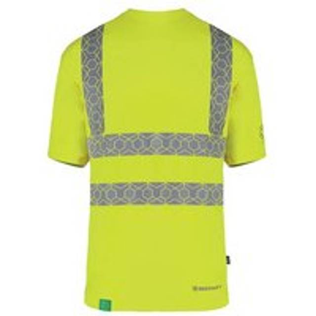 Beeswift Recyclable Hi-Vis T-Shirt Yellow (L)