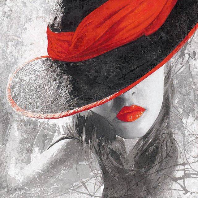 5D DIY Diamond Painting Full Round Drill  Abstract Woman  3D Rhinestone Embroidery Cross Stitch 30x30CM