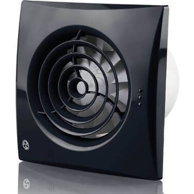Blauberg 100mm Calm Extractor Black Fan Timer - CALMBLACK100T