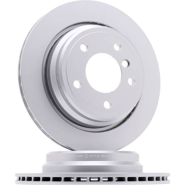 RIDEX PLUS 82B0162P Brake disc Rear Axle, Vented, Grey Cast Iron, Coated, High-carbon, with bolts/screws