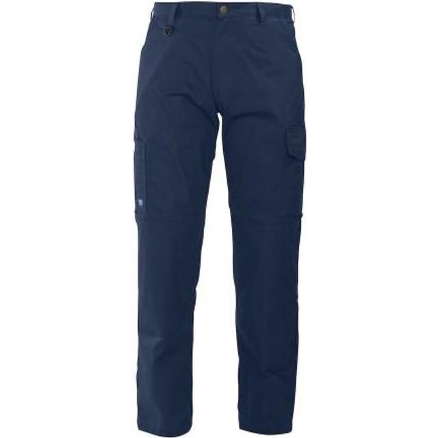 (44R, Navy) Projob Mens Cargo Trousers