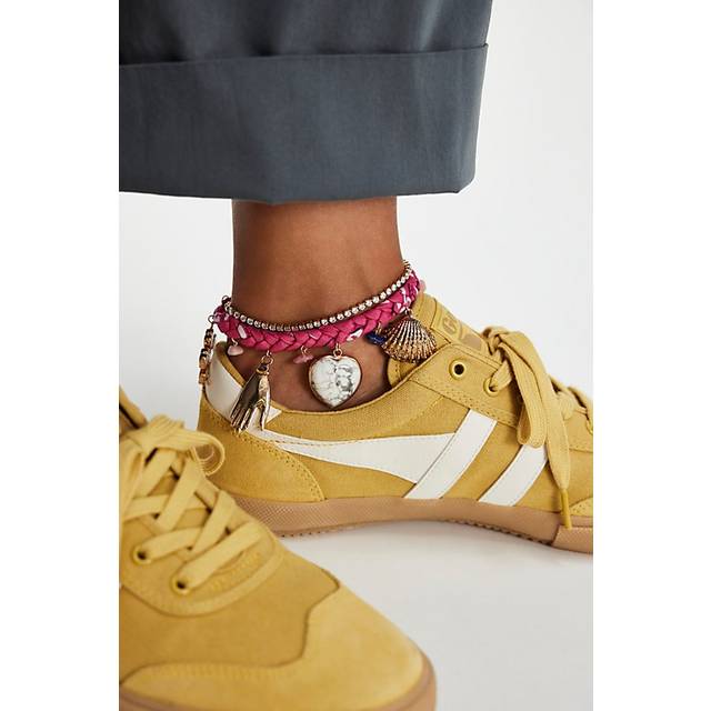 Sky Charm Anklet in Pink