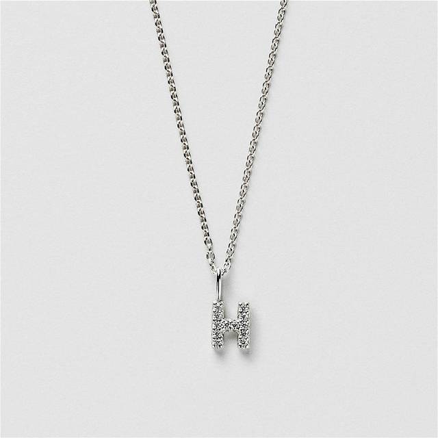 H Sparkle Bokstav Halsband