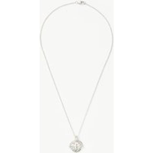 Lucy Williams Long Engravable Roman Arc Coin Necklace