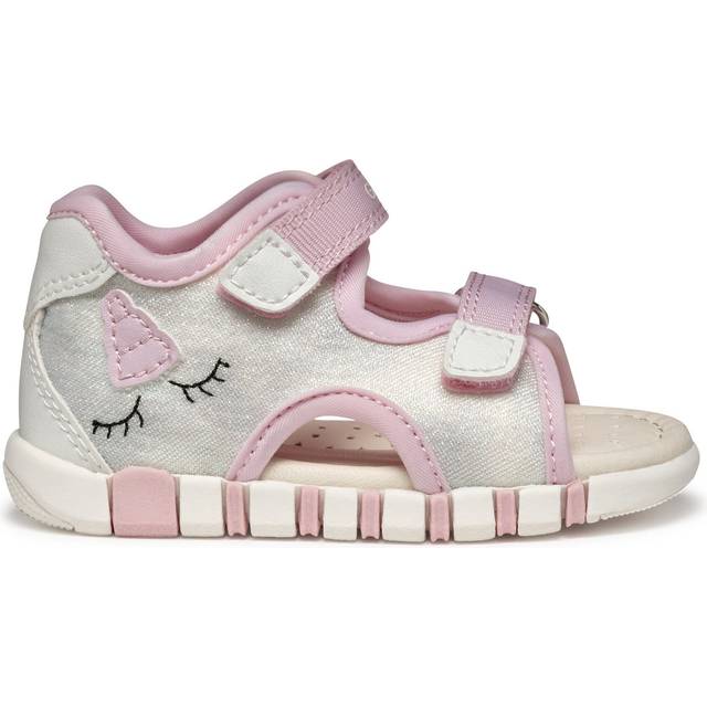 GEOX Sandal Iupidoo Baby Girl Silver/pink, Size: 25 (25)