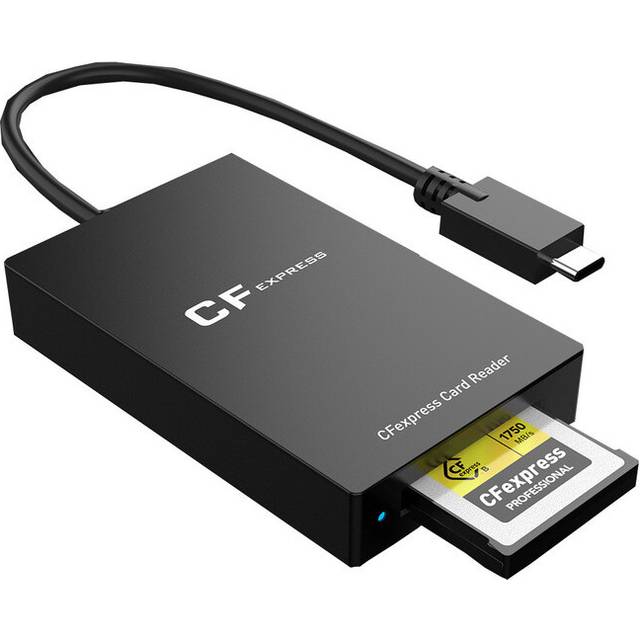 Cf express type-b card reader adapter usb3.1 gen 2 type c memory card adapter