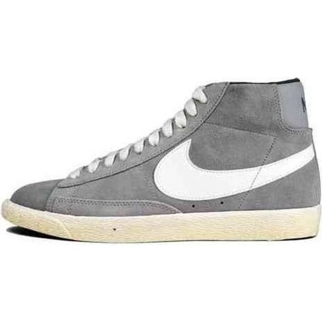 Nike Blazer High Suede Vintage 'Grey White' 344344-010 - Grey/White - 7