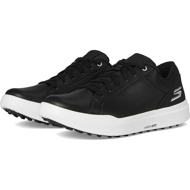 Skechers Go Golf Drive 6 Spikeless Waterproof Shoes - Black/White Black/White / 10.5