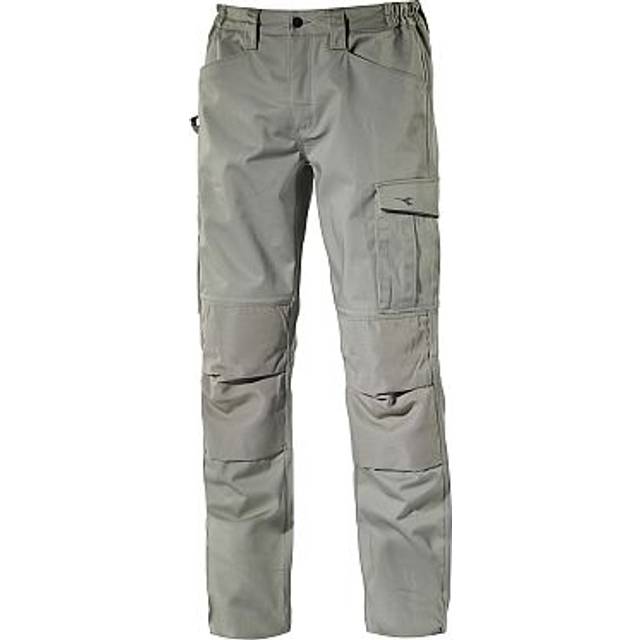 Diadora Utility Rock Stretch Performance, workwear pants , color: Light Grey , size: 4XL