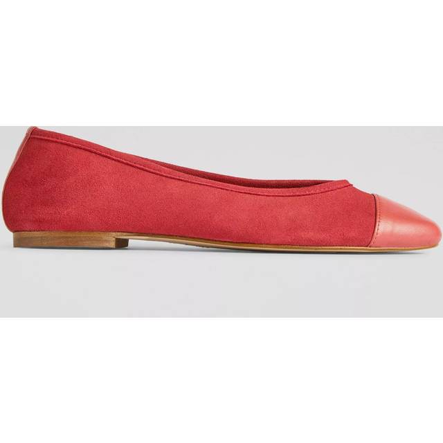L.K.Bennett Hanna Leather Ballerina Pumps