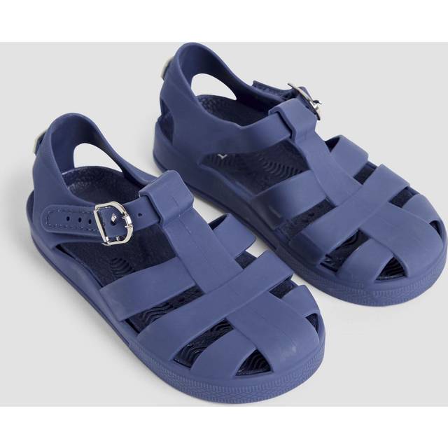 JoJo Maman Bebe Boys Jelly Sandals - Navy, Navy, Size 9 Younger