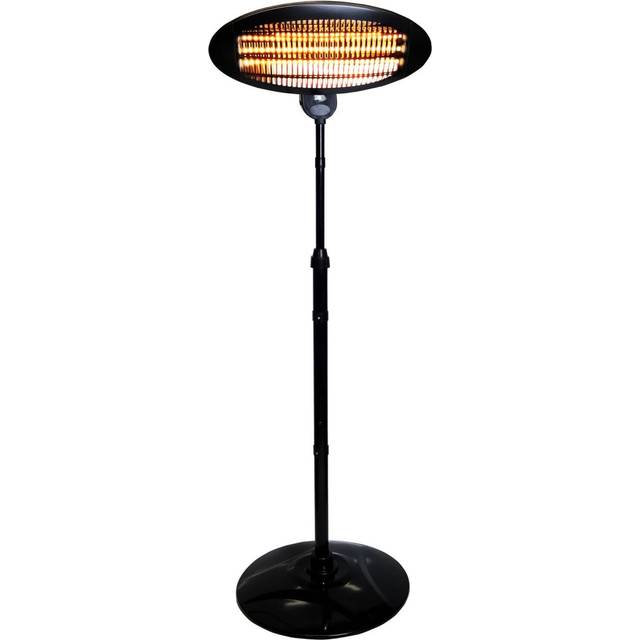 Oypla Electrical 2KW Quartz Free Standing Outdoor Electric Garden Patio Heater
