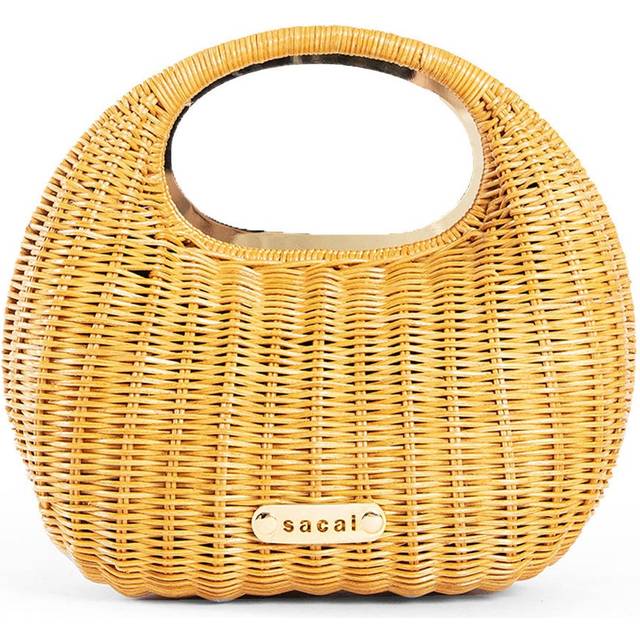 Borsa rotonda in rattan