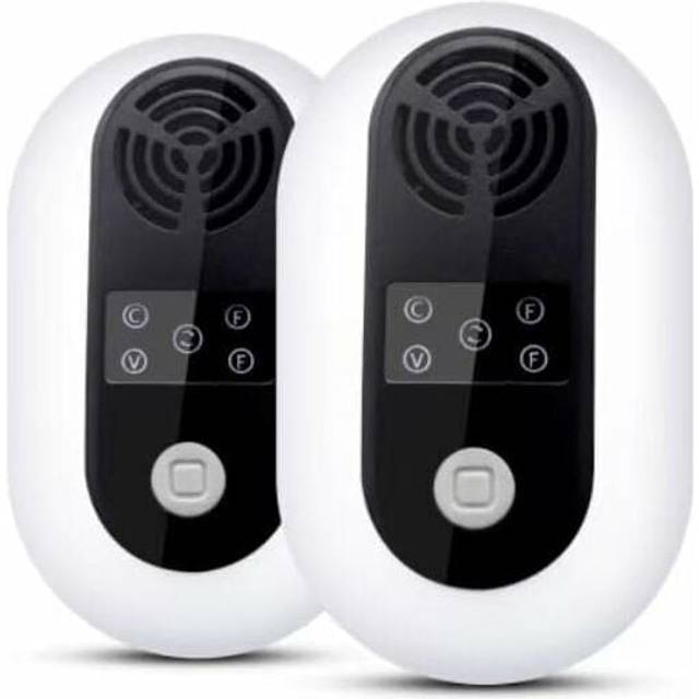Gabrielle - Ultrasonic Rodent Insect Repeller, 2 Pack Electronic Ultrasonic Pest Repeller Indoor for Rodents Insects Ultrasonic Mice Rats Mosquitoes