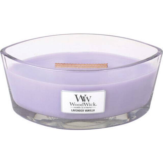 Woodwick Large Hearthwick Lavender Vanilla Candle 16oz