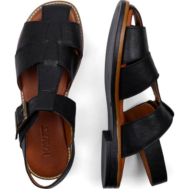 Kavat Women's Visby Sandaler Dam Storlek 38 Färg svart