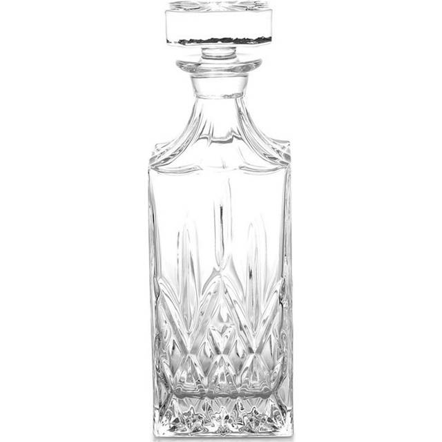 Newbridge 750ml Whiskey Decanter with 6 Whiskey Glasses