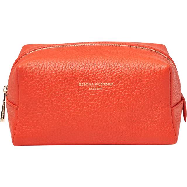 Aspinal of London London Leather Makeup Bag