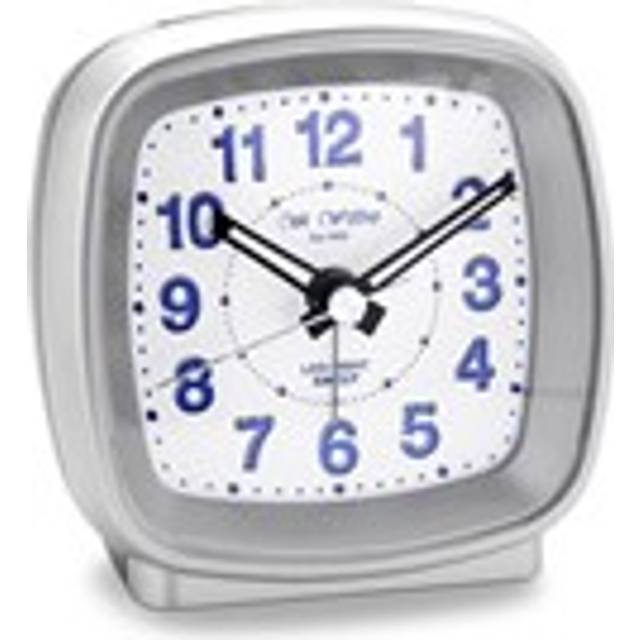 Widdop Silver Cushion Shape Alarm Clock - C0605