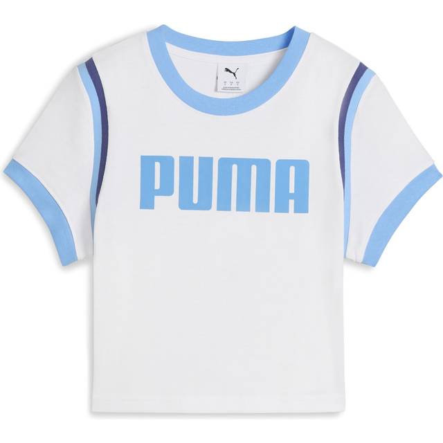 Future.PUMA.Archive Graphic Baby T-Shirt Women, White, size XL (XL)