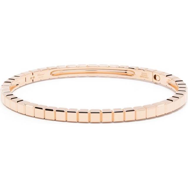 Chopard - 18kt rose gold large Ice Cube bangle - women - 18kt Rose Gold - S - Pink