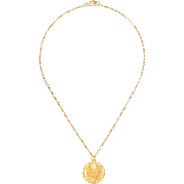 Alighieri - Reader of the Sea necklace - women - Recycled 24K Gold-Plated Bronze - One Size