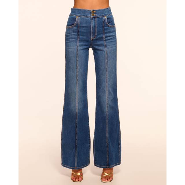 Tina High-Rise Flare Jean in Medium Wash - MEDIUM WASH - 27