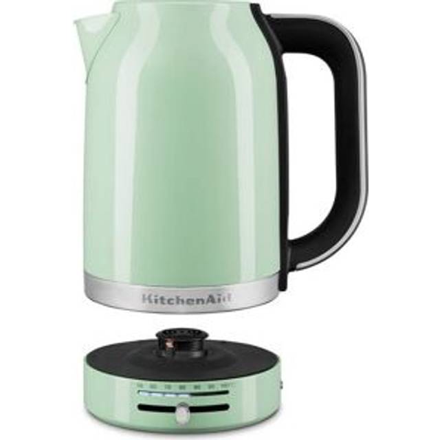 KitchenAid - Elektrisk vattenkokare 1,7 L med temperaturkontroll pistaccio 5KEK1701EPT - Köksassistenter och mixers - Grön