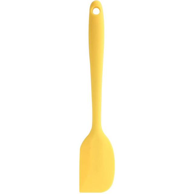Silicone Spatulas Butter Cream Scraper Heat Resistant Kitchen Cake Baking Mixing Tool(Yellow) yellow
