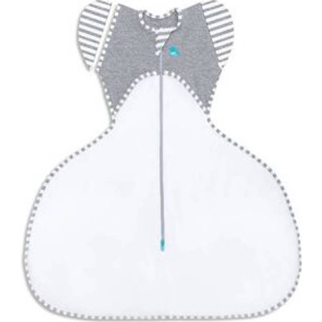 Love To Dream Stage 2 Swaddle Up™ Hip Harness Transition Bag Original (Size: Large, Colour: Grey)