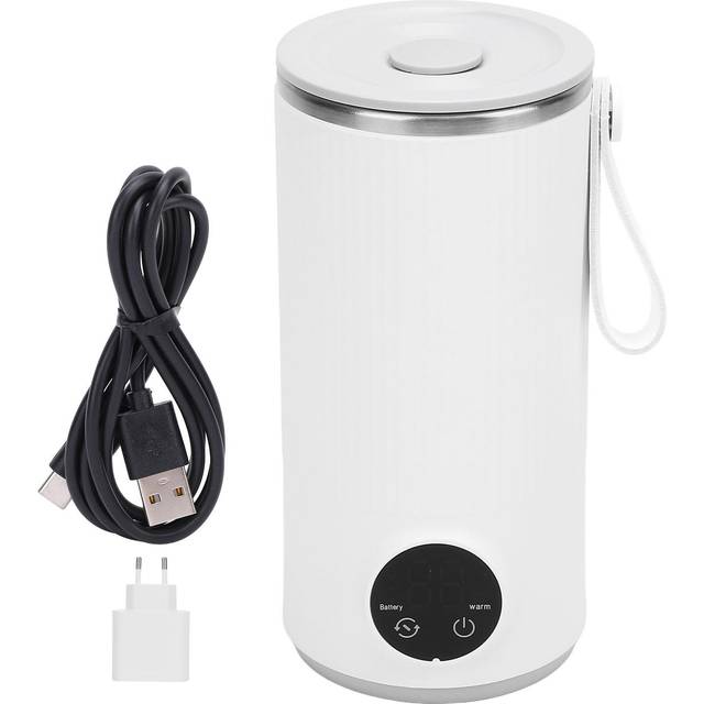 Cordless Portable Electric Kettle USB Charging 400ML Small Water Boiler for Tea Coffee Milk EU PLUG