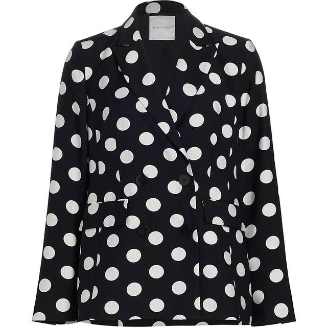 Elie Tahari The Jace Jacquard Linen-Blend Blazer