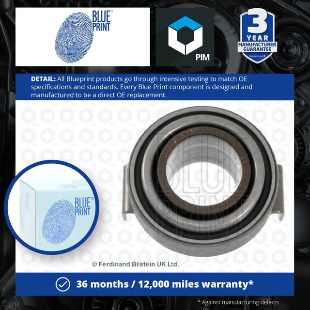 Clutch release bearing fits honda civic 91 to 16 blue print 22810plw003 quality