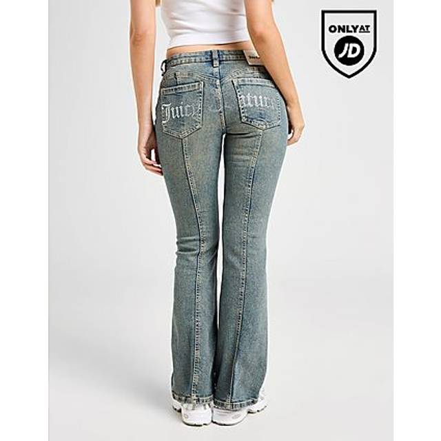 JUICY COUTURE Diamante Jeans - Blue - Womens - XS