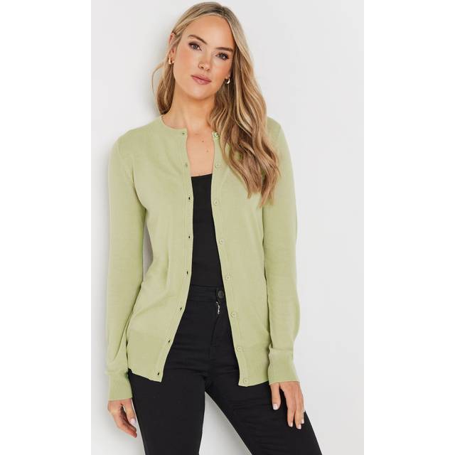 Lts Tall Sage Green Button Down Knit Cardigan 8-10 Lts | Tall Women's Cardigans