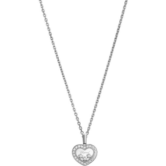 Chopard Happy Diamonds Icons 18ct White Gold 0.35ct Diamond Pendant