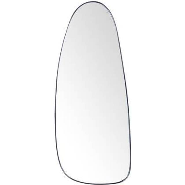 Wall Mirror CERGY 39 cm 95 cm Metal Black