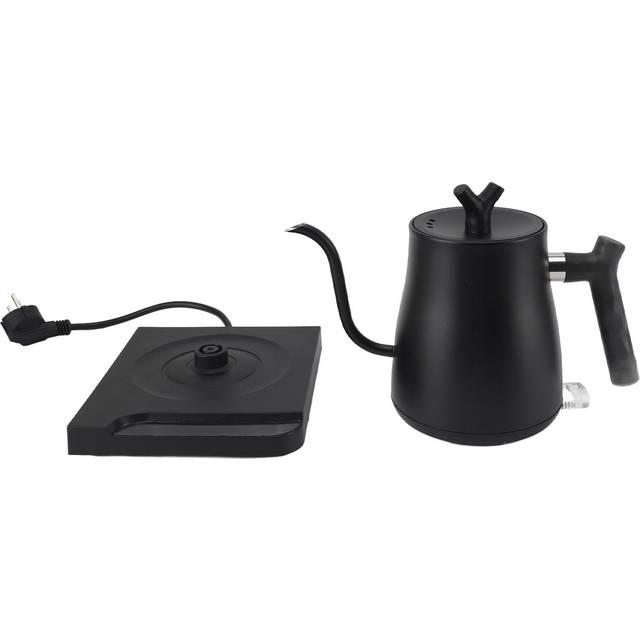Electric Gooseneck Kettle 800ml 1000W Rapid Heating Stainless Steel Pour Over Kettle for Home L