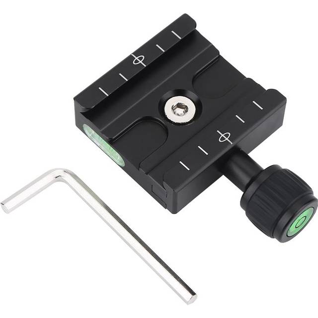 Metal Clamp Quick Release Plate For Arca SWISS RRS BENRO Tripod Ball Head LJ