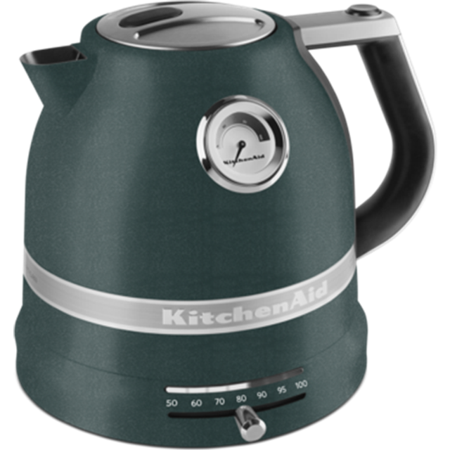 KitchenAid Artisan vattenkokare med variabel temperatur 1,5 L Pebbled palm - Grön