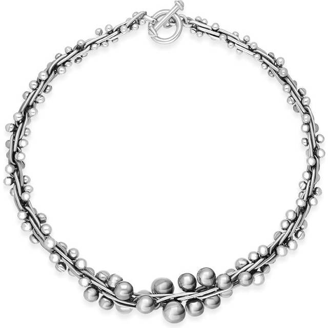 Sterling Silver Graduating Berry Necklace