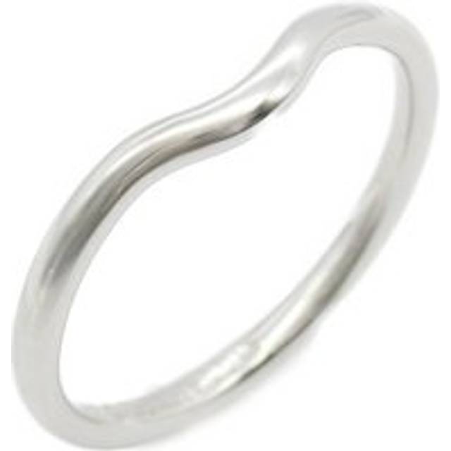 Womens Preloved SWave Band Platinum Ring Wo - Silver - Grey - One Size