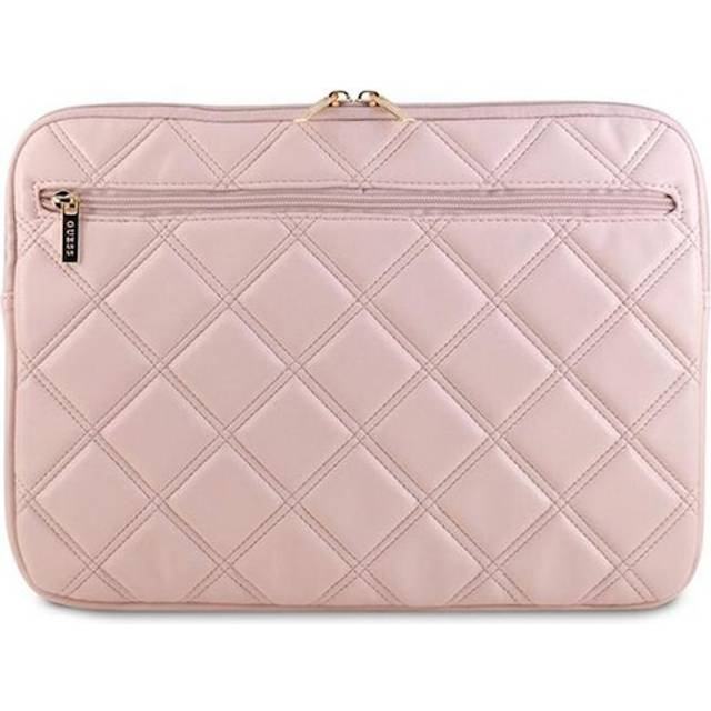 Guess Datorfodral 14" Quilted 4G - Rosa