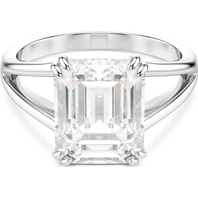 Swarovski Stilla Octagon Crystal Split Band Ring